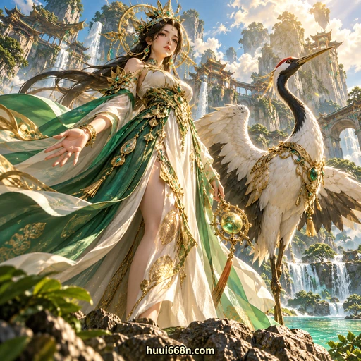 Ilustrasi fantasi mitologi huui668 — huui668n.com