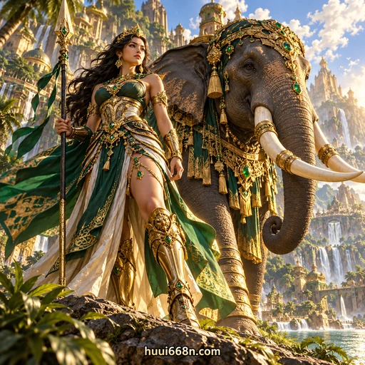 Ilustrasi fantasi mitologi huui668 — huui668n.com
