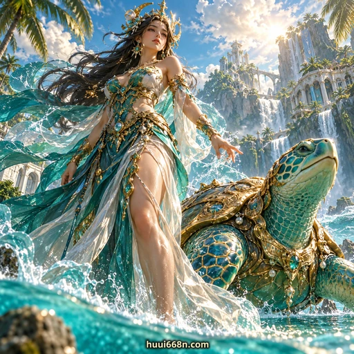 Ilustrasi fantasi mitologi huui668 — huui668n.com