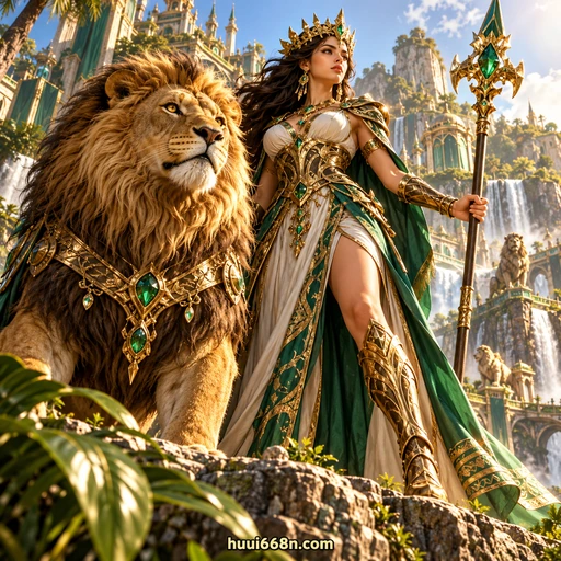 Ilustrasi fantasi mitologi huui668 — huui668n.com