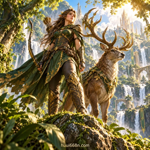 Ilustrasi fantasi mitologi huui668 — huui668n.com